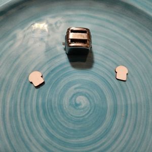 MINI TOASTER WITH BREAD (DOLLHOUSE SET OR TOY)